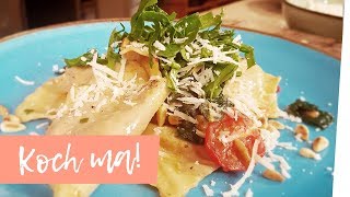 Rezept TomatenRicotta Ravioli  Koch ma [upl. by Aohk829]