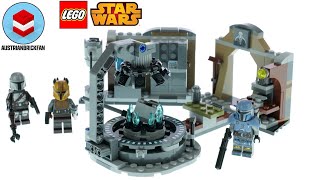 LEGO Star Wars 75319 The Armorer’s Mandalorian Forge Speed Build [upl. by Awhsoj227]