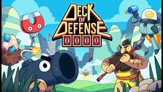 Deck of Defense Gameplay  Tower Defense Game  PC [upl. by Cade]