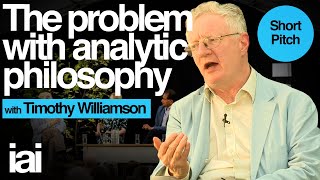 The Problem With Analytic Philosophy  Timothy Williamson Nivi Manchanda [upl. by Jaenicke54]