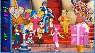 Lazy Town Champions  Hard Level  Full Gameplay [upl. by Gaven]