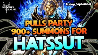 PULLS PARTY for HATTSUT  Viewer Summons  My Summons More than 1000 PULLS [upl. by Button]