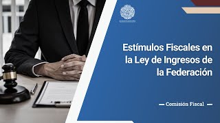 Estímulos Fiscales en la Ley de Ingresos de la Federación [upl. by Yralih]