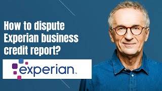 How to dispute Experian business credit report [upl. by Leonerd126]