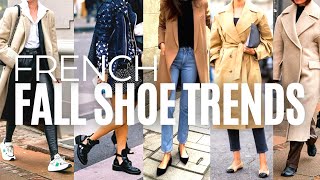 5 Must Have Shoe Trends French Women Are Loving This Fall [upl. by Ahsiuqat846]