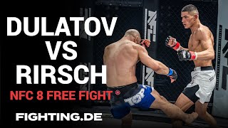 Free Fight DULATOV vs RIRSCH  NFC 8  FIGHTING [upl. by Lemaj950]