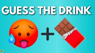 Guess The Drink By Emoji  Emoji Quiz [upl. by Bartlet758]