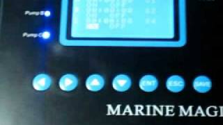 Marine magic dosing pump  How to use manual mode 2 [upl. by Adnola622]