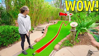 This Mini Golf Course is AWESOME  Super Fun Course [upl. by Ingalls]