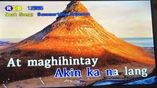 Akin Ka Nalang  Morisette Amon Karaoke Version [upl. by Etnaled]