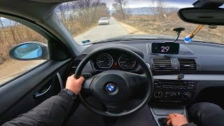 BMW 118i E81 2008 140Hp  POV Test Drive [upl. by Mirilla602]