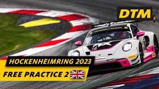 DTM Free Practice 2  Hockenheimring  DTM 2023  ReLive [upl. by Snevets55]