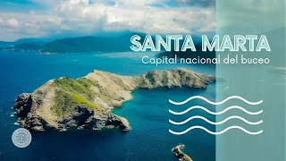 Santa Marta capital nacional del buceo en Colombia [upl. by Wickham]