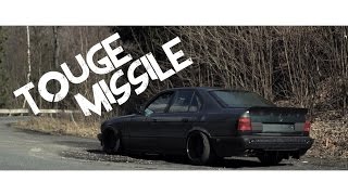 BMW E34 Touge Missile Drift Car [upl. by Imojean860]