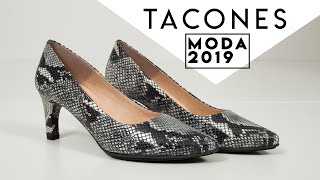 TOP 10 TACONES 2019 Mujer 🌸 Catálogo Zapatos de TACÓN 2019 🌸 [upl. by Sonja321]