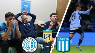 Reacción de Belgrano vs Racing 44  Fecha 1  Torneo de la Liga 2024 [upl. by Joappa]