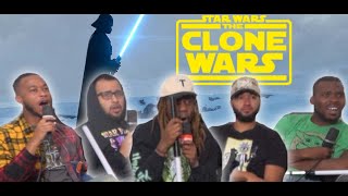 SERIES FINALE MOVIE Star Wars The Clone Wars Ep 710712 Reaction [upl. by Erdnad]