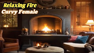 Cozy Fireplace 4K🔥Fireplace with Crackling Fire SoundsCrackling Burning AmbienceBest Fireplace [upl. by Neal]