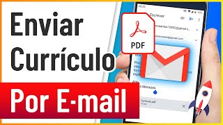 COMO ENVIAR CURRÍCULO POR EMAIL pelo Celular  Enviar Currículo em PDF [upl. by Quill]