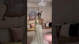 Anthropologie Wedding Dress Shopping  What i tried  뉴욕에서 웨딩드레스🤍💍 뉴욕 웨딩드레스 bhldn jennyyoo [upl. by Atinrahc]