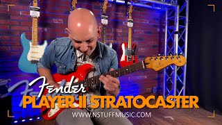 The AllNew Fender Player II Stratocaster Rosewood Fretboard [upl. by Alletse532]