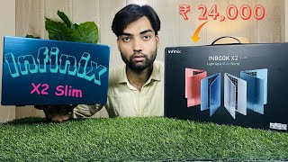 Best Budget laptop under 25k  Infinix Inbook X2 Slim Laptop unboxing and quick review 🔥 [upl. by Katinka]