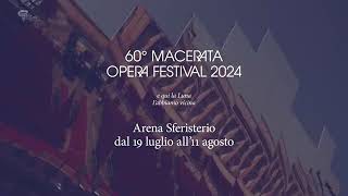 operaclassica spot Macerata Opera Festival 2024 [upl. by Dean96]