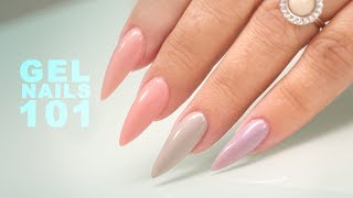 Sculpting Gel Nails  Step by Step Tutorial [upl. by Urd950]