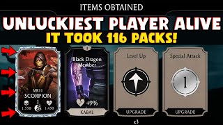 MK Mobile Is This The Unluckiest Player in The Game The Worst Luck With MK11 Scorpion [upl. by Asteria]