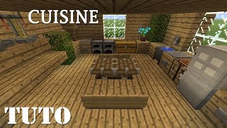 MINECRAFT  Comment faire une belle cuisine ps4 [upl. by Wichern]