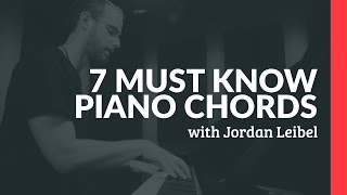 7 Types Of Chords Every Piano Player Must Know  Piano Lesson Pianote [upl. by Kenny]