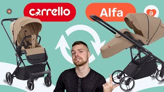 Коляска прогулочная Carrello Alfa видео обзор Новинка 2022 Каррелло Альфа [upl. by Tenej]