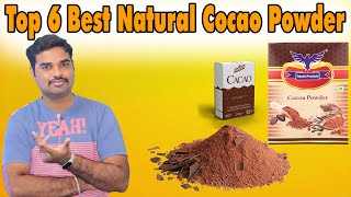 ✅ Top 5 Best Cocoa Powder In India 2022 With Price  Natural Cocoa Powder Review amp Comparison [upl. by Martelle]