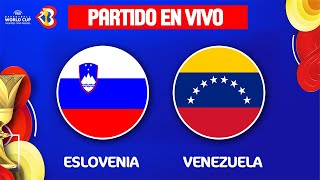 DIRECTO 🚨 ESLOVENIA vs VENEZUELA EN VIVO 🏀 MUNDIAL BASQUET 2023 FIBA 🏀 [upl. by Alikahs]