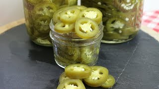 Easy Pickled Jalapenos  Refrigerator Pickles  No Canning  Noreens Kitchen [upl. by Underwood]