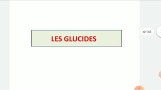 cours des glucides en arabe glucides بالدارجة [upl. by Anirtac]