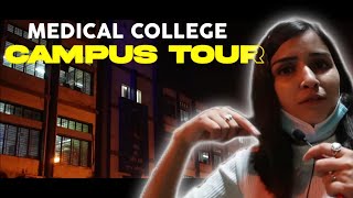 Govt Medical College Campus Tour at Night  Hostel Tour  Rakshita Singh [upl. by Nitsoj]