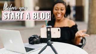 Do This Before you Start Your Blog  Blogging Basics for Beginners  Nakisha Wynn [upl. by Lledyl]