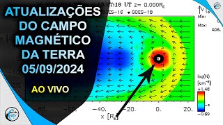 AO VIVO  ATUALIZAÇÕES DO CAMPO MAGNÉTICO DA TERRA 05092024 [upl. by Enyluqcaj]