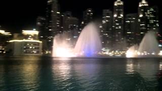 Baba Yetu Swahili  Dubai Fountains 2015 [upl. by Acemaj]