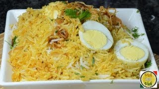 Egg Biryani  By Vahchef  Vahrehvahcom [upl. by Gibb]