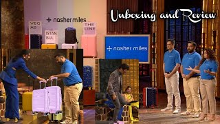 I Ordered 2 Suitcases from Nasher Miles  Shark Tank India   Unboxing and Review  Paris Hard Side [upl. by Binnings]