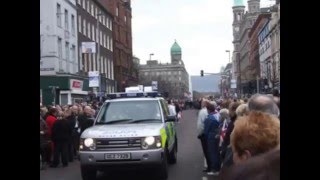 Royal Irish Regiment Homecoming Parade 2nd Nov 2008 [upl. by Aitak]