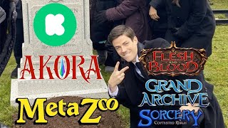 Are Kickstarter TCGS Finished  Yeet to Akora amp Metazoo [upl. by Maddalena445]