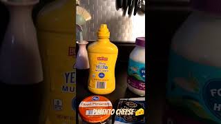 DIY Pimento Cheese budget recipe pimento vegetarian no egg [upl. by Joshi]