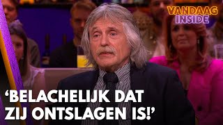 Johan Belachelijk dat criticus van Hélène ontslagen is  VANDAAG INSIDE [upl. by Aicenat829]