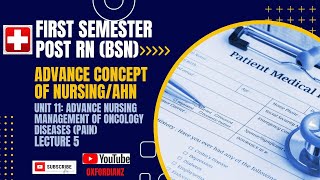 First Semester Post RN BSN  Advance Concept of NursingAHN Lec5 [upl. by Gotthelf446]