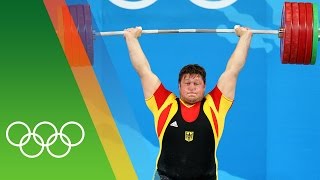 Matthias Steiner wins an emotional gold at Beijing 2008  Epic Olympic Moments [upl. by Anahsohs39]