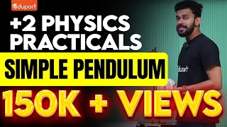 Plus Two Physics Practicals  Simple Pendulum  Eduport Plus Two [upl. by Asabi]