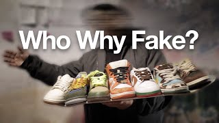 Who actually buys fake shoes and why  The Real World of Fake Skateboard Dunks [upl. by Tamar]